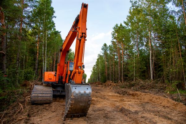 Cost of Backhoe Land Clearing in Davenport